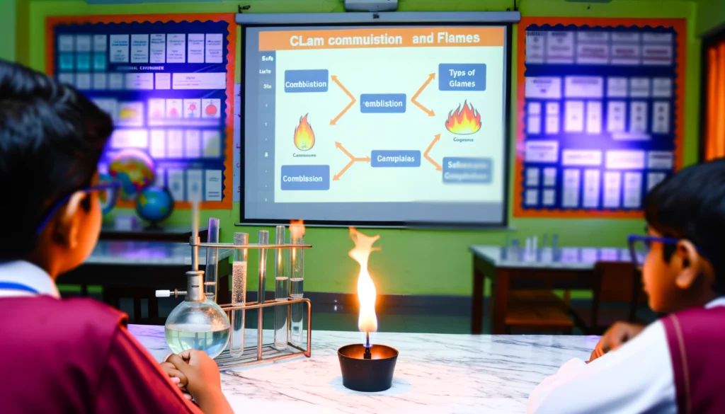 Combustion and flame class 8