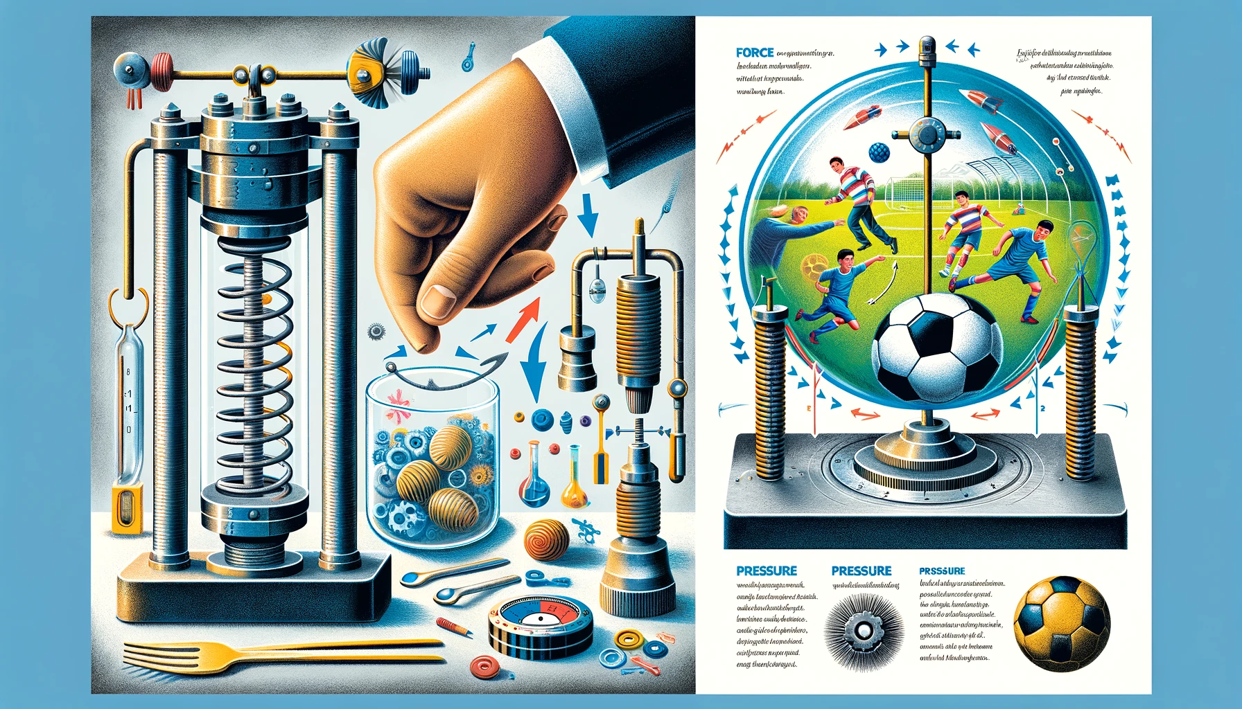 Force And Pressure: The Push And Squeeze Of Physics